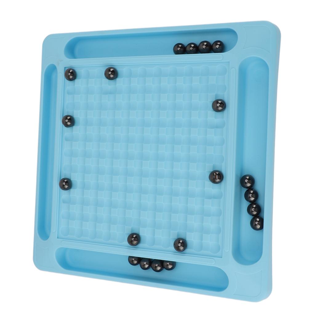 Magnetic Chess Game Set Magnet Rock Game Promote Concentration with Punishment Wheel for Parent