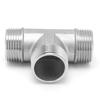 G1in Male Thread Tee Connector 3 Way Plumbing Accessory Tee Fitting,Tee Adapter Garden Water Use
