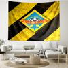 Yellow And Black Emblem Printed Tapestry, for Bedroom,Livingroom, Dormitory, Large Wall Decor, Fabric Decor Fan Birthday Gifts