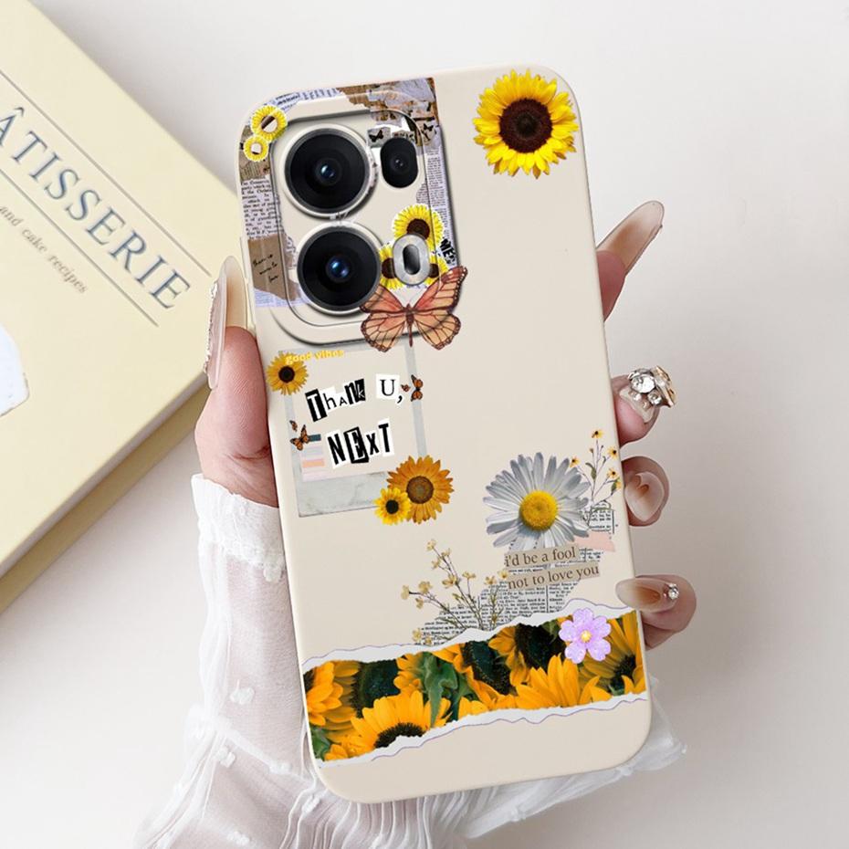 Cute Cartoon Phone Case For OPPO Reno13 Pro / Reno13 / Reno13 F 4G 5G Soft Silicone Protective Cover For Oppo Reno 13 13F 13Pro