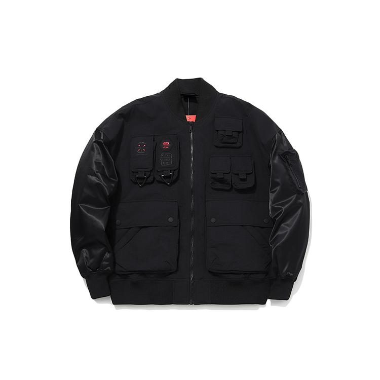 Li Ning x STAR WARS Puffer Jacket Men s New Standard Black AJMQ731-1 S