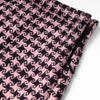 GUCCI Houndstooth Tweed Wool Blend Skirt Black Pink 681234-ZAHD7-1250