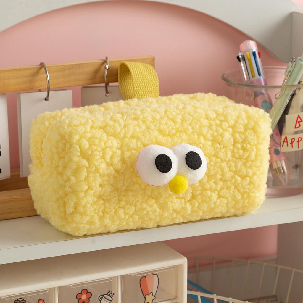 Case Plush Pen For Kids Large Capacity Storage For School Stationery And Gifts