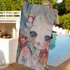 A-Aya Takano Microfiber Beach Towel Absorbent Quick dry Soft Yoga Swimming Resort Mountain Climbing Towel