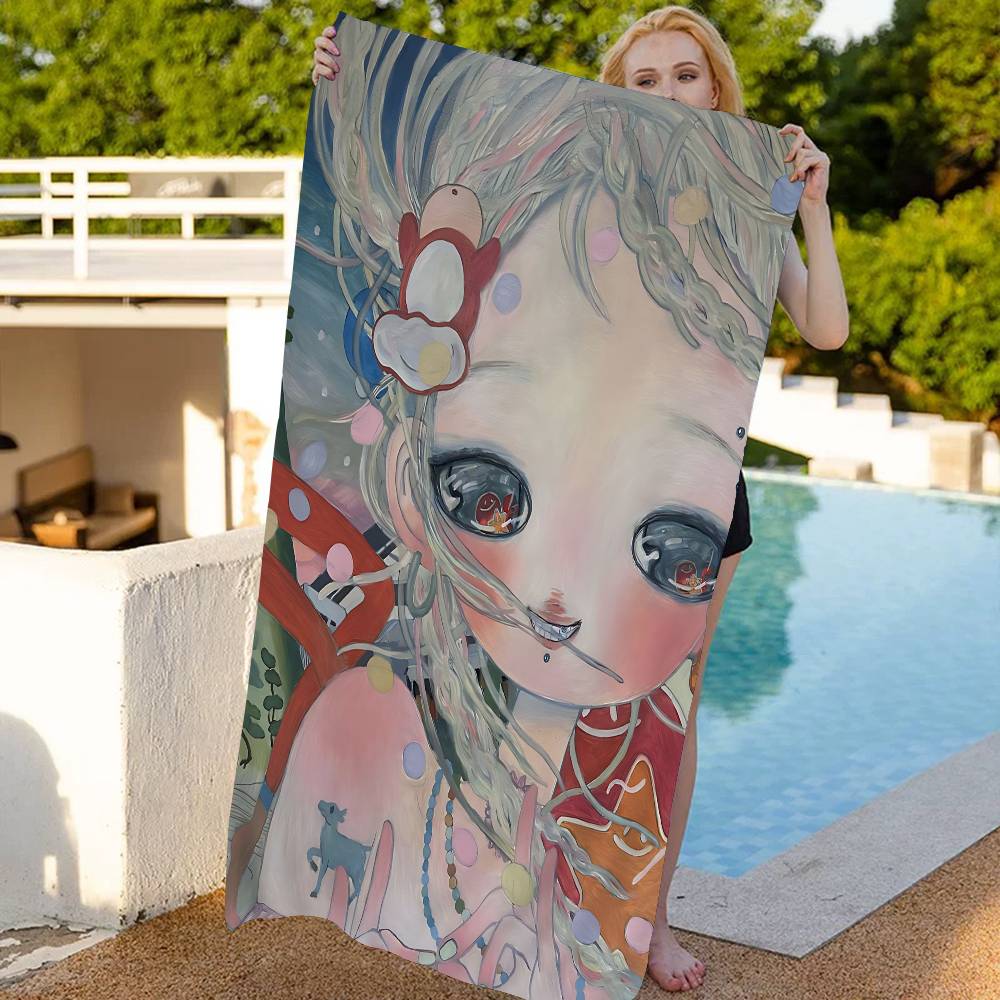 A-Aya Takano Microfiber Beach Towel Absorbent Quick dry Soft Yoga Swimming Resort Mountain Climbing Towel