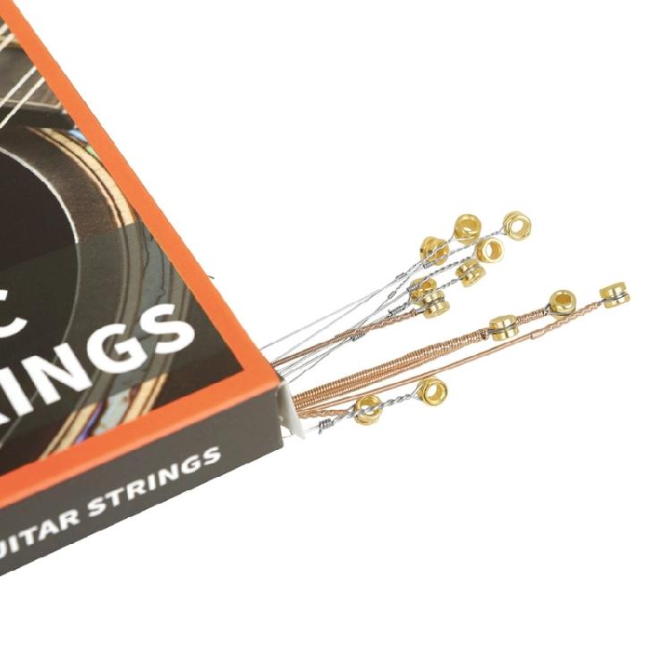 12Pcs 12-string Acoustic Guitar Strings for Beginners Performers Durable