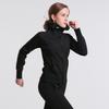 Damen Strickjacke Kapuzen Yoga Oberteil Sportjacke Fitness Laufjacke Langarmjacke