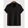 New men's summer polo shirt: short-sleeved, casual, versatile, breathable and skin-friendly