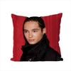 Federa Cuscino Cantante Tom Kaulitz Per Auto Divano Decorativa Casa Stampa Double-Sided Peluche Quadrato Cuscino Decorativo Copricuscino