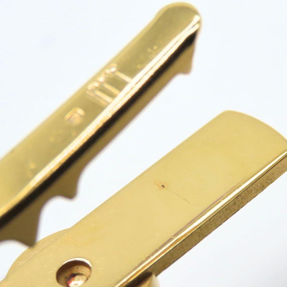 Used Dunhill Tie pin metal 9.1g gold Silver plating