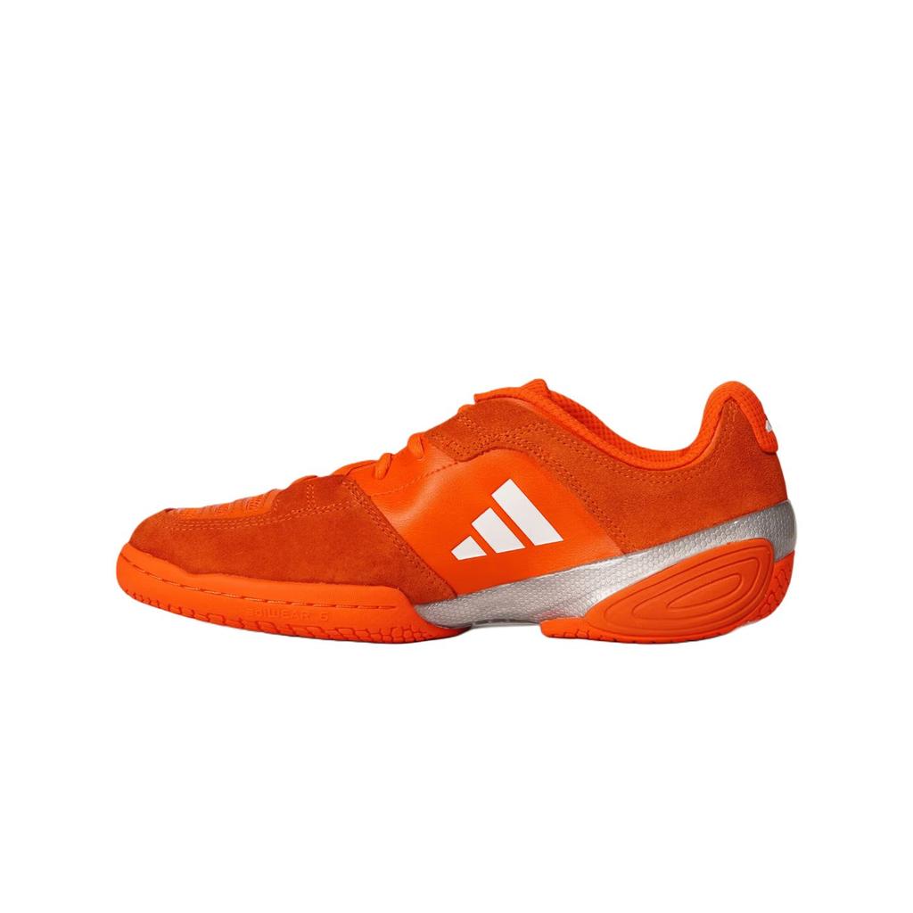 adidas Scarpe da Allenamento Basse Antiscivolo, Resistenti all'Abrasione, Traspiranti Unisex Arancione Bianco HQ0284