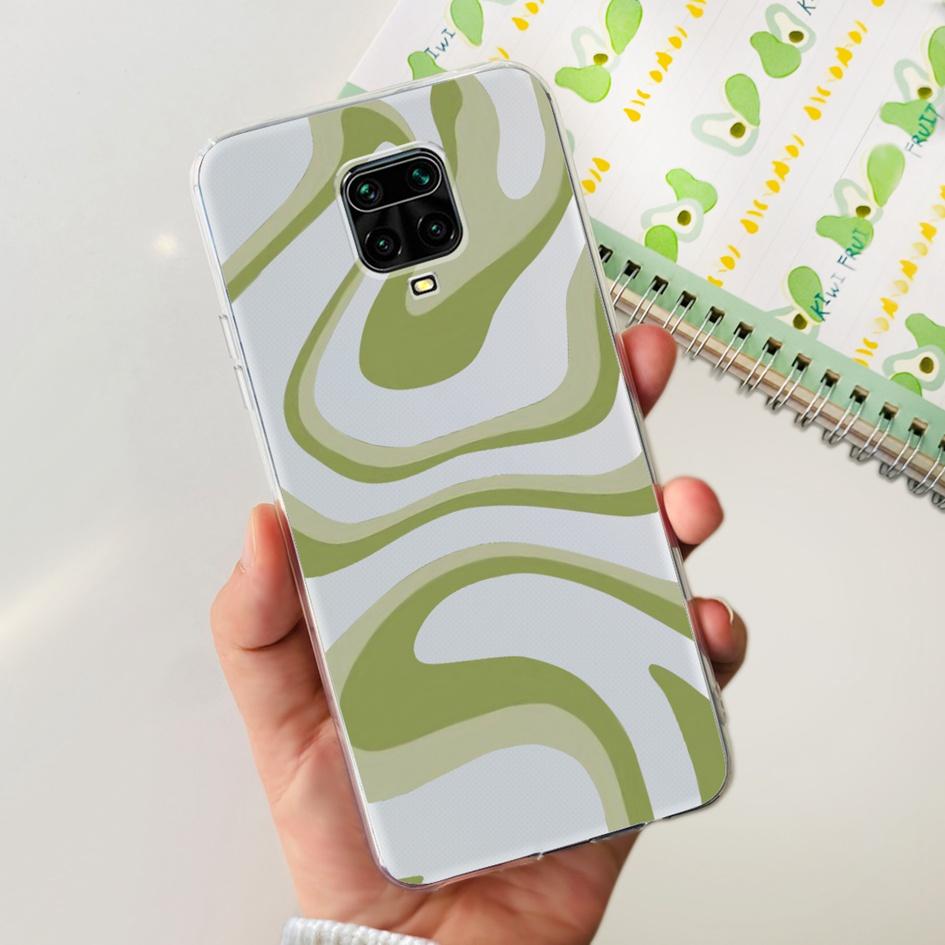 For Xiaomi Redmi Note 9 Pro Case Note 9 Cover New Fashion Dandelion Soft Silicone Back Cover For Redmi Note9s 9ProMax Clear Capa