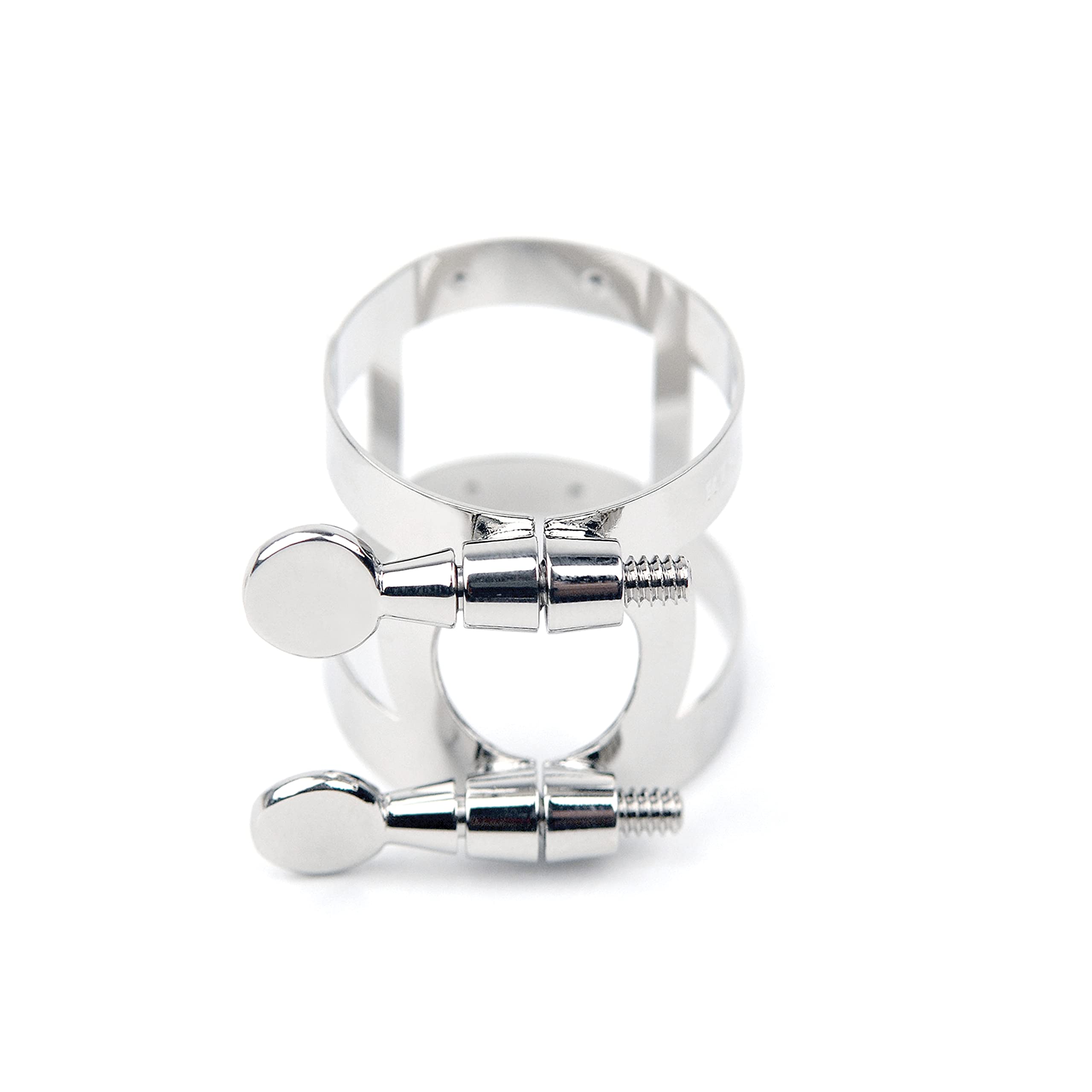 WoodWinds Ligature for Bb Clarinet Rico by RCL1LN Nickel Plated D Addario D Addario D Addario []