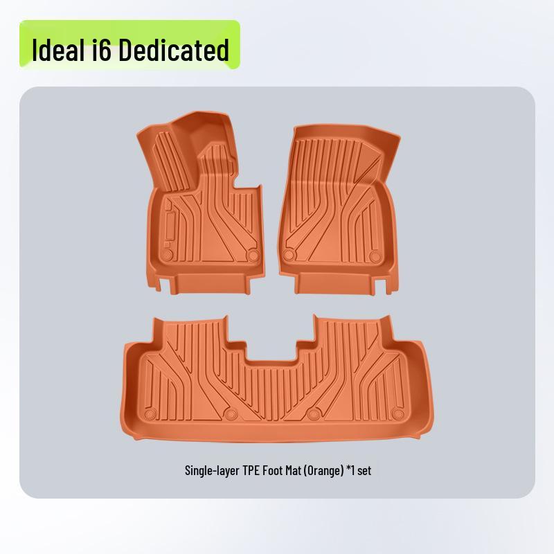 Ideal i6 Floor Mats: All-Weather TPE Trunk and Car-Specific Mats for 25 Models