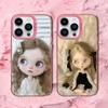 Doll B-BlytheS Cute Phone Case For iPhone 16,15,14,13,12,11,8,7,Pro,Max,Plus,Mini,XS,SE Candy Matte Shockproof Pink Cover