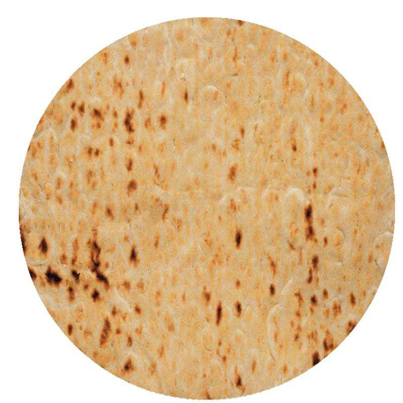 Burrito Round Taco Tortilla Shaped Blanket Soft Floor Wrap Throw Blanket