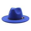 1 Stück Britischer Stil Filz Jazz Fedora Hut Panama Trilby Hüte Für Damen Herren Gentleman Hochzeitsfeier Hut