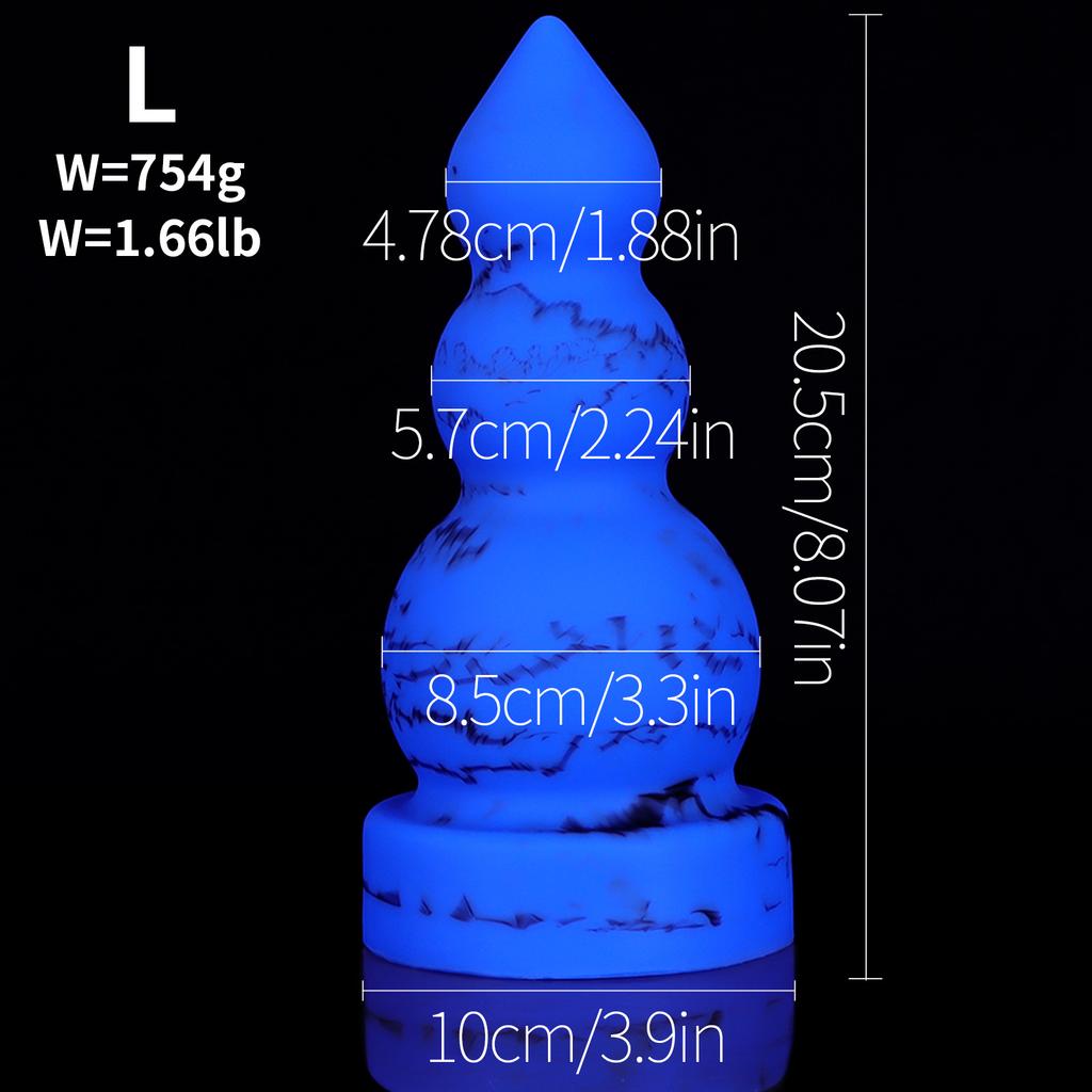 Large Anal Plug In The Anus For Men And Women Artificial Dildo Anal Plug Fist Anal Dilation Masturbator Adult SM Sex Toy