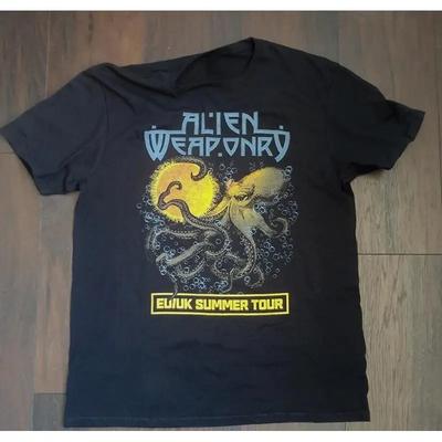 Alien Weaponry EU UK Summer Tour T Shirt Heavy Cotton UU1006