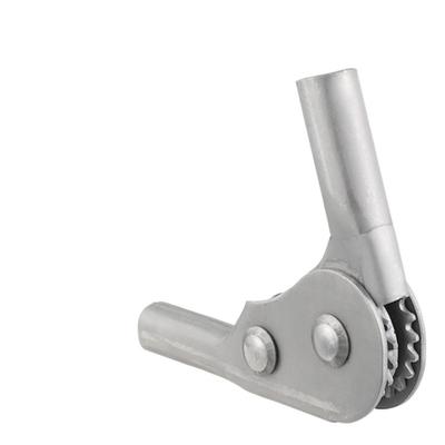 Charnière de Canapé en Acier à 180 Degrés Argenté Ajusteur d'Angle de Chaise 5 Niveaux Charnière de Porte Pliante Gabarit Ouvrier