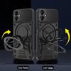 For Samsung Galaxy A07 4G Magnetic Case Shockproof TPU + PC Phone Back Cover with Kickstand