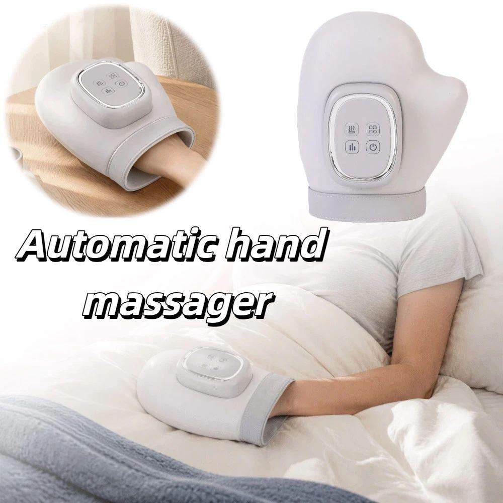 Airbag Compression Hand Massager Rechargeable Battery-Powered Palm Massager  Office Use