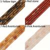 1 filo/sacchetto 9x4mm cilindrico nodo di bambù tubo tondo opale giada perline di pietra sciolte per realizzare collane e braccialetti fatti a mano fai da te