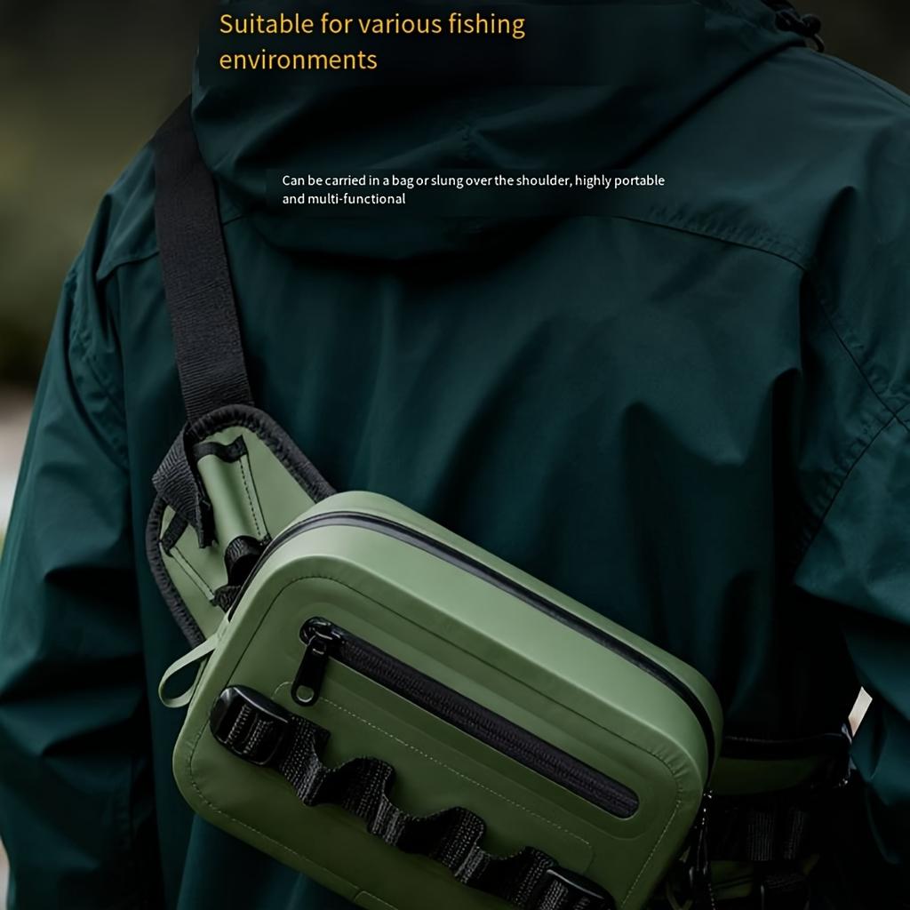 Outdoor Fishing Special Fanny Pack, Large-capacity Design, Can Hold Fishing Gear Small Accessories, Mobile Phones and Other Items