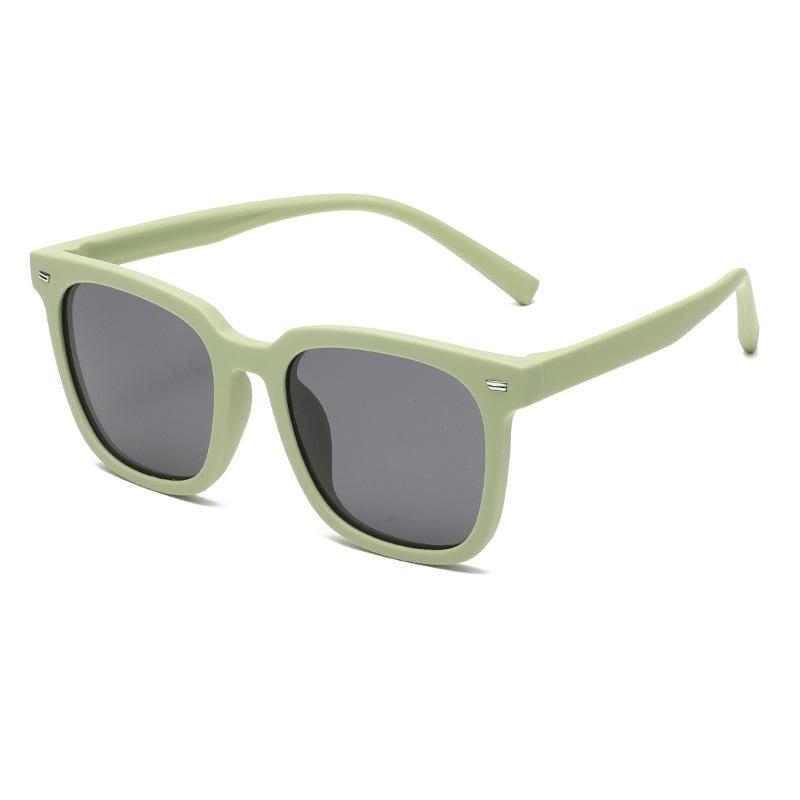 New Kids Silicone Cartoon Sunglasses UV Protection Trendy Fashion Simple Design 23014