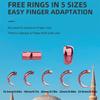 Multifunction Digital Counting Rings Mobile App Control Wearable Adjustable Size for Spiritual Practices Daily Prayer