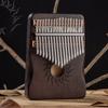 

Музыкальный инструмент Hluru Kalimba, 21 клавиша, цельный деревянный клен, Kalimba, 17 клавиш, со звуковым отверстием, Mbira для начинающих 17 keys