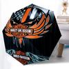 1pc Harley-Davidson Umbrella, Sun Protection, And UV Shielding. It Has Eight Sturdy Ribs for Outdoor Use And Perfect As a Holiday Gift