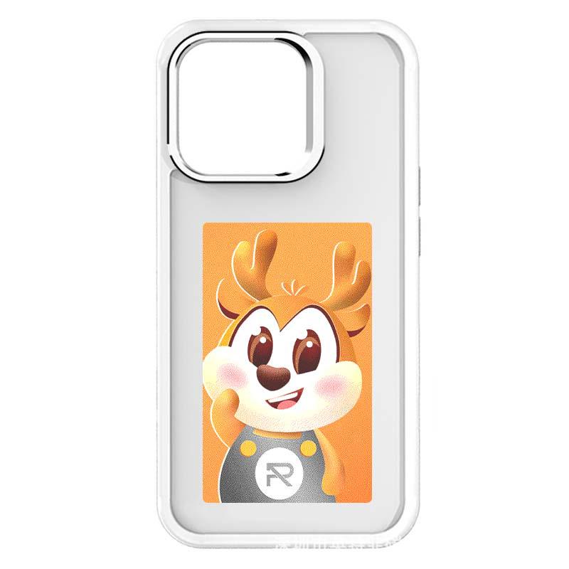 Ultra HD 3.97-inch E-Ink DIY Protective Case for iPhone 13/14/15