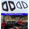 Car Interior Handle Decorative Frame Black For Subaru Forester 2025-2026