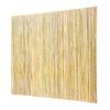 Natural Rolled Bamboo Fence Bamboo Panel 6 Ft H X 8 Ft L X 0.75 In D.