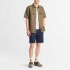 Timberland Casual Fashion Simple Short Sleeve Shirt Men shirts Khaki TB0A69U7A581