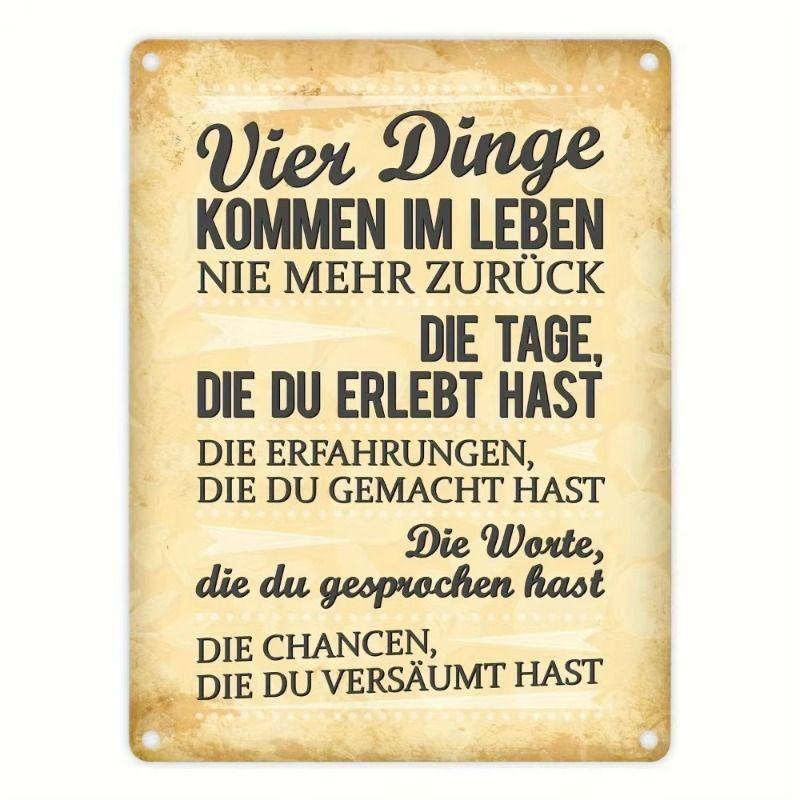 1 pcs Retro Metal Tin Sign Garage Man Cave Bar Wall Decor 20x30 cm