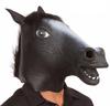 Maska hnědého koně Strašidelná maska ​​​​koňské hlavy Gumová latexová maska ​​​​zvířat Novinka Halloween kostýmní maska