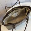 Large Capacity Retro PU Underarm Bag with Pendants Tote Bag Trendy Armpit Bag  Shopping