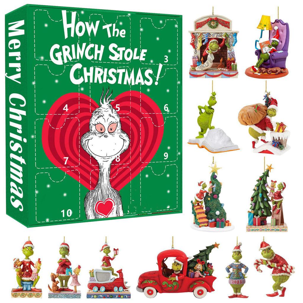 Christmas Advent Calendar Countdown Earrings Advent Calendar Surprise Box Christmas Advent Calendar Surprise Gift