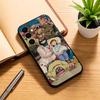 Anime Red Pig Cool  Phone Case Black Silicone Soft For Samsung Galaxy A73,A72,A71,A70,A53,A52,A51
