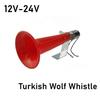 12/24V Lound Car Air Horn Wolf Whistle Air Horn for Truck Automobile Bus Van Super Loud Bird Sound Whistle Horn