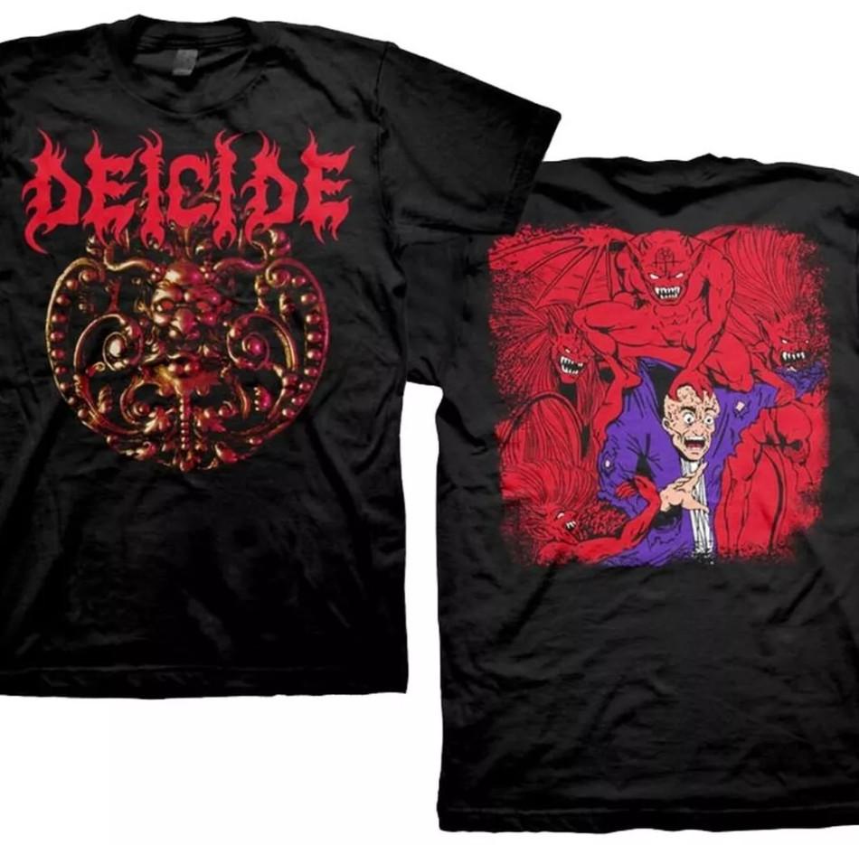 Deicide Medallion Death Mental Band Gift For Fans T-shirt size S-5XL S