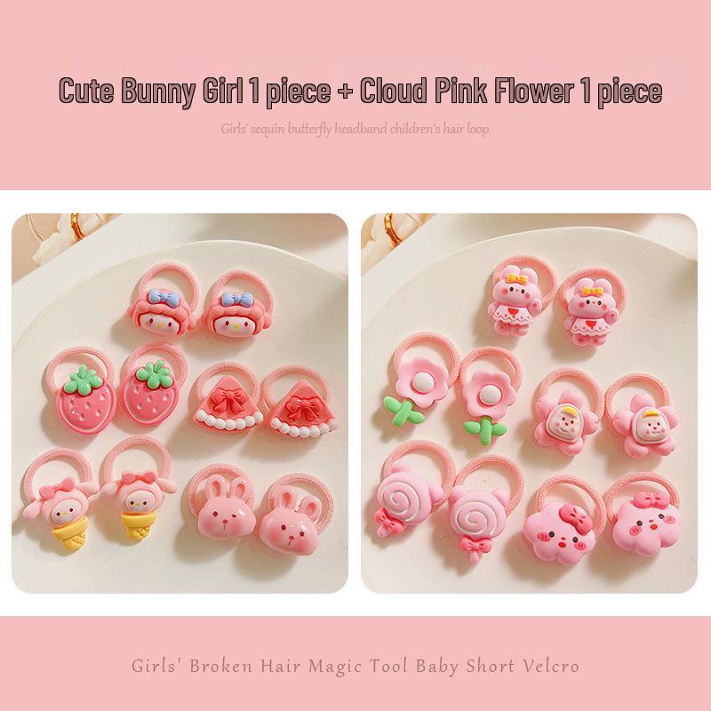 Baby & Toddler Elastic Hair Ties - No Damage Hair Accessories for Infants & Little Girls