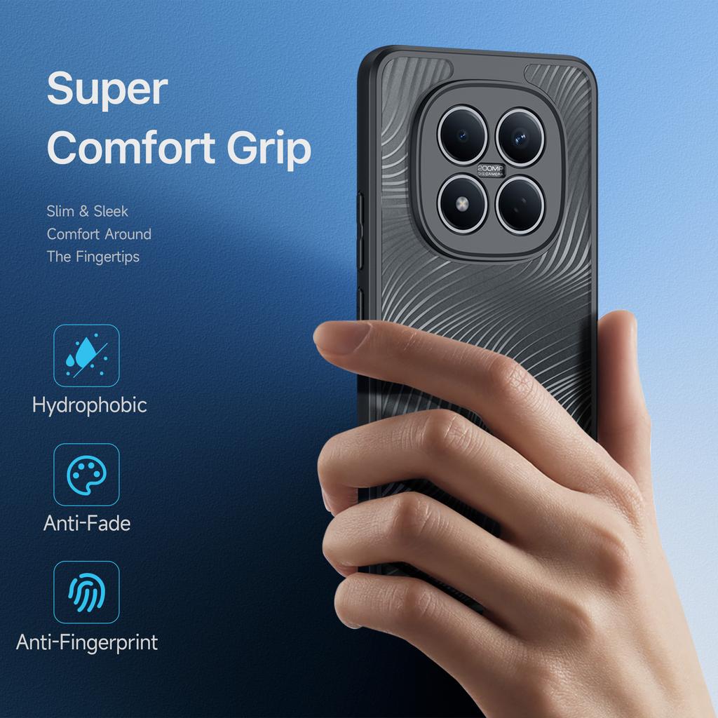 Для Xiaomi Redmi Note 15 Pro 4G (Глобальний) Чохол DUX DUCIS серії Aimo TPU+PC Матовий Протиударний Чохол для Телефону (Сертифікація REACH)