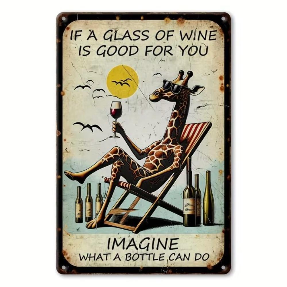 Vintage Metal Tin Sign Wall Decor Retro Poster Plaque Bar Pub Home