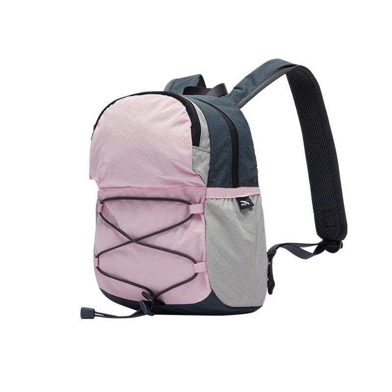 New Anta Washable Fabric Patchwork PU Backpack Regular Unisex Ziqi Pink 192518158D-5