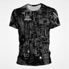3D Print Motherboard CPU Processor Line Circuit Board T Shirt for Men Full Print Graphic Men's Tee Shirts Hiphop Streetwear Tops