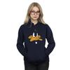 Looney Tunes Womens/Ladies Daffy Duck Big Face Hoodie