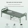 Heavy-Duty Steel-Plastic Folding Camp Bed